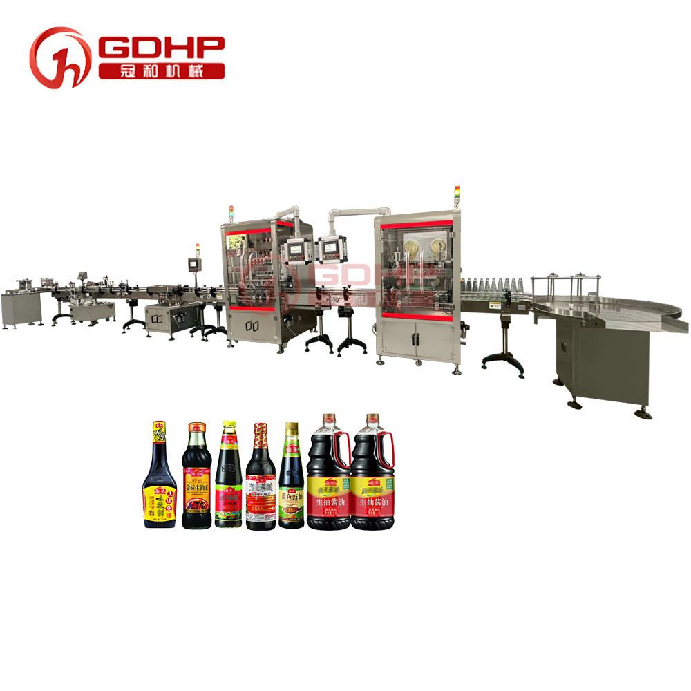 玻璃瓶醬料灌裝機(jī)